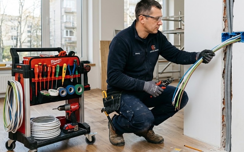 elektroinstalācija dzīvoklī rīgā Elektroinstalācija dzīvoklī